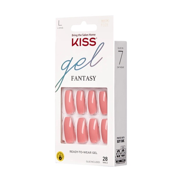 KISS Gel Fantasy Nails - Pink - Picture 2 of 6